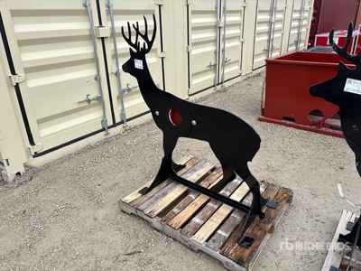 2025 Kit Containers AR500ATDEER Shooting Target その他 - 店舗 & 倉庫