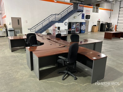 Quantity of 7 Office Desk Mobiliario de oficina