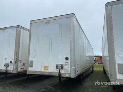 2015 Wabash DVCVHPC 53 ft x 102 in T/A Semi-remorque fourgon