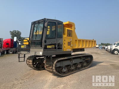 2022 Terramac RT14R Rotating Crawler Carrier w/2022 Terramac dump body