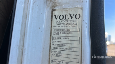 2014 Volvo VHD200 Cabeza Tractora Cabina Corta