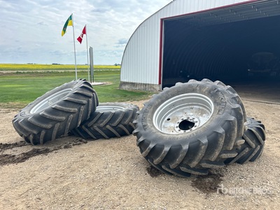 Quantity of (4) Michellin 650/65/38 Tires - Fits Case IH Patriot 3330