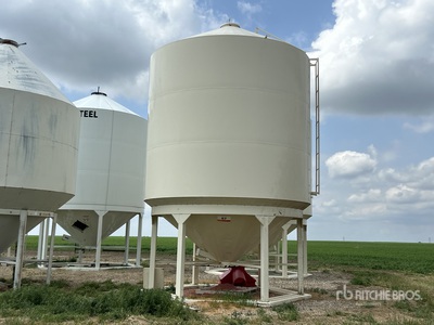 Weninger +/- 50 ton Smooth Wall Hopper Grain Bin