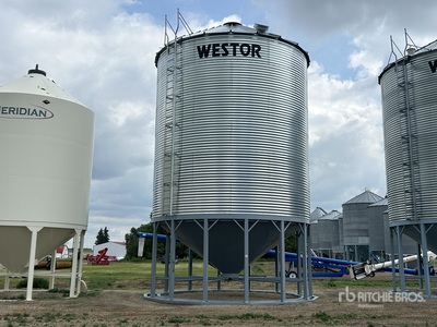 Westor 2106 +/- 8000 bu 6 Ring Hopper Grain Bin