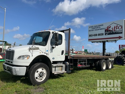 2015 Freightliner M2106 6x4 Flatbed Truck