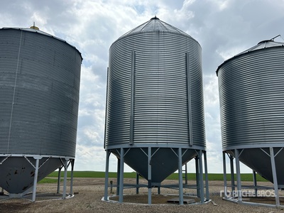 2009 Goebel +/- 5000 bu 5 Ring Hopper Cassone per grano