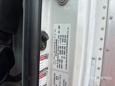 2018 Hino 268A 4x2 Van Truck