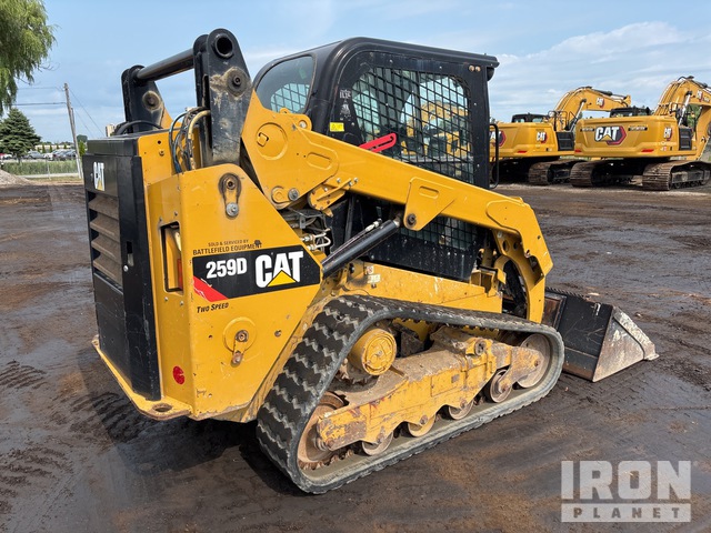 MINI CARGADOR SOBRE ORUGAS 2018 CATERPILLAR 259D