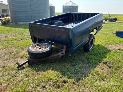 8 ft S/A Truck Box Utility Trailer