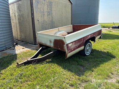 8 ft S/A Truck Box Utility Trailer