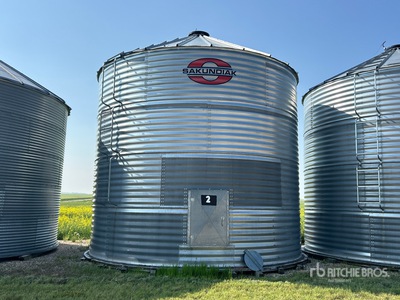 Sakundiak +/- 3450 bu 4 Ring Grain Bin