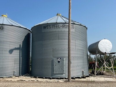 Westeel Rosco +/- 3750 bu 6 Ring صومعة الحبوب