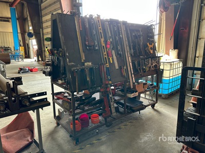 Rolling Tool Rack Varios, herramientas manuales