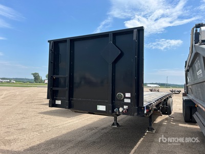 2014 Great Dane 48 ft T/A Flatbed Trailer