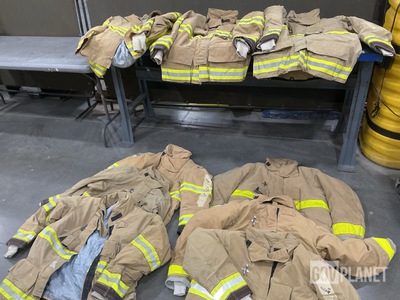 (9) Assorted Fire Fighter Jackets