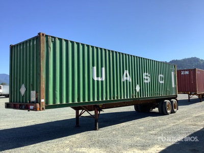 2000 Raja T/A Container Trailer