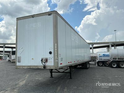 2014 Wabash DVCVHPC 53 ft x 102 in T/A Van Trailer