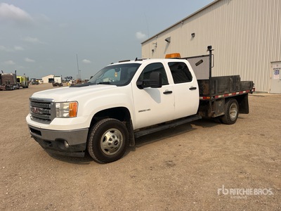 2013 GMC Sierra 3500 Platte vrachtwagen