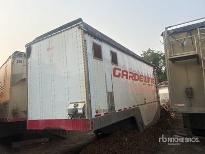 2015 Temisko 28 ft x 102 in Tri/A B-Train Lead 26 ft Hout snippers aanhanger