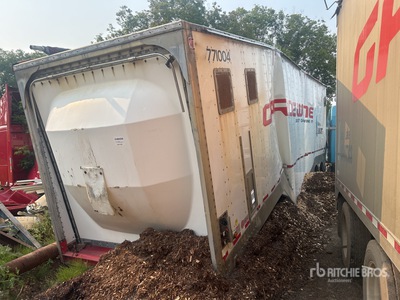 2015 Temisko 36 ft Tri/A B-Train Pup Hout snippers aanhanger
