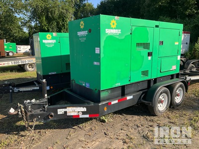 2017 Multiquip DCA-125SSIU4F 100 kW Mobile Generator Set (Inoperable)