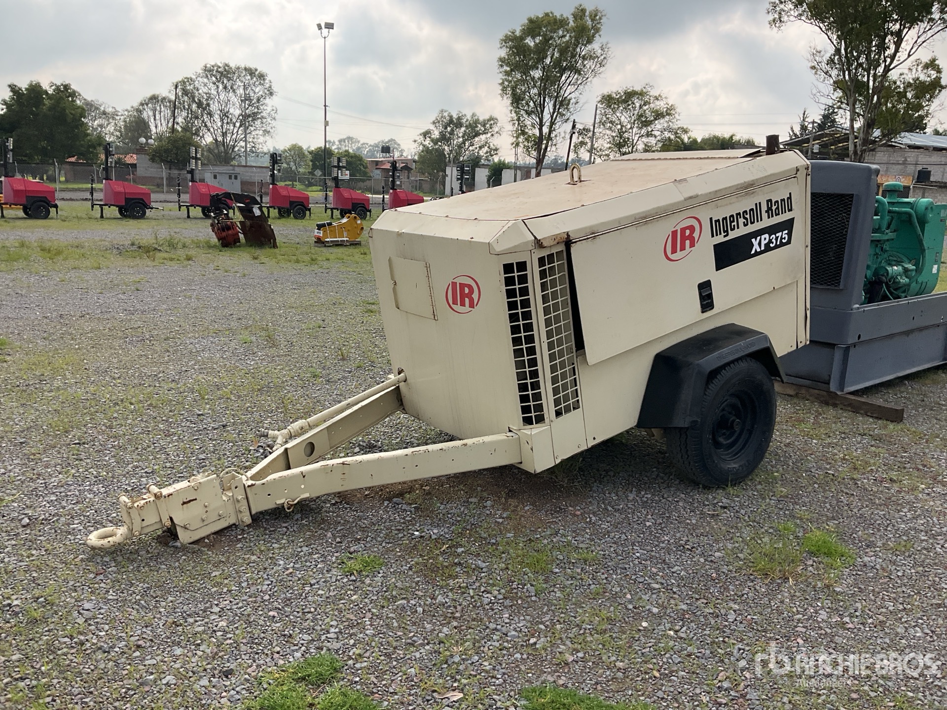 1996 Ingersoll Rand P375WCU 375 cfm Mobile Compresor de Aire / Air Compressor