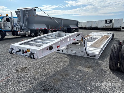 1996 Cozad 60 Ton 60 ton 16-Wheel Removable Gooseneck Remorque Surbaissée