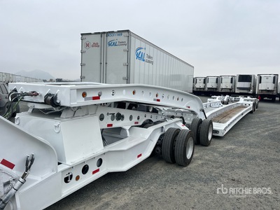 1998 Cozad 80 ton 16-Wheel Removable Gooseneck Lowboy Trailer