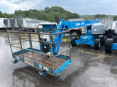 2012 Genie S-45 4WD Diesel Plataforma Elevadora Telescópica