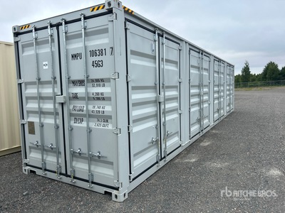 2025 40 ft High Cube Multi-Door コンテナ機械