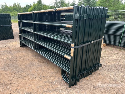 Quantity of (24) 2025 BYT RP120 12 ft Ranch Livestock Panel (Unused)