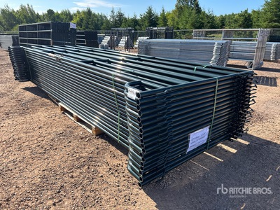 Quantity of (18) 2025 BYT PNL166 16 ft x 5 ft 6 in 6 Rail パネル (Unused)