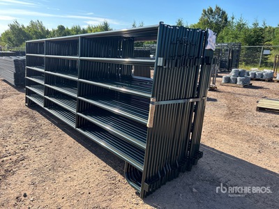 Quantity of (24) 2025 BYT PNL166 16 ft x 5 ft 6 in 6 Rail パネル (Unused)
