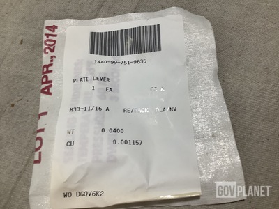 (3) Lever Plates