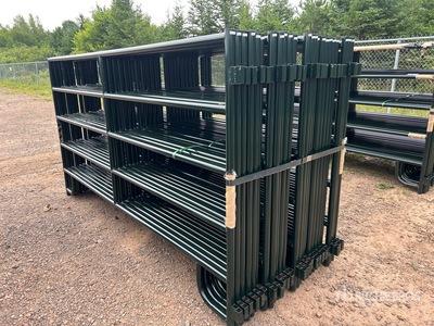 Quantity of (24) 2025 BYT MDRP96 9 ft 6 in Ranch Livestock Panel (Unused)