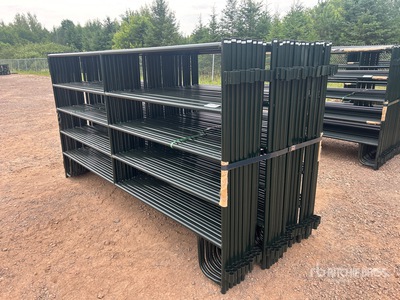 Quantity of (31) 2025 BYT RP96 9 ft 6 in x 5 ft Ranch Livestock Panel (Unused)