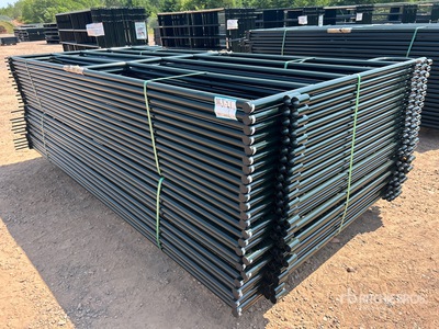Quantity of (26) 2025 BYT RP96 9 ft 6 in x 5 ft Ranch Livestock Panel (Unused)