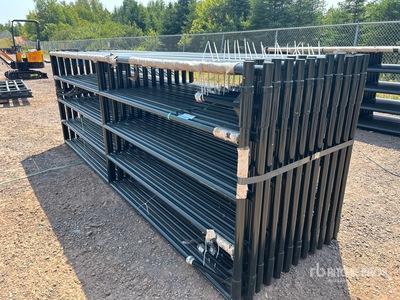 Quantity of (24) 2025 BYT RG12 12 ft Ranch Livestock Gate (Unused)