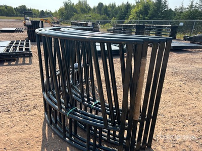 Quantity of (2) 2024 BYT SBFD Slant Bar Livestock Feeder (Unused)
