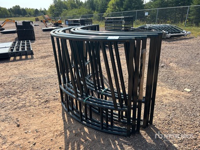 Quantity of (2) 2024 BYT SBFD Slant Bar Livestock Feeder (Unused)