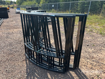 Quantity of (2) 2024 BYT SBFD Slant Bar Livestock Feeder (Unused)