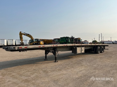 2015 Manac 53 ft T/A Flatbed Trailer