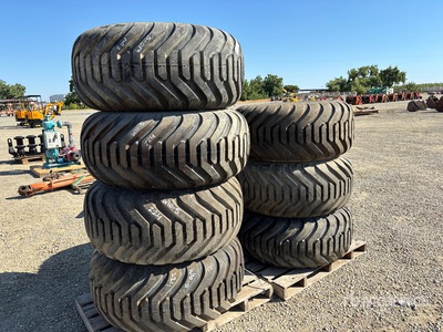 Quantity of (7) 500x60-22.5 Tyres