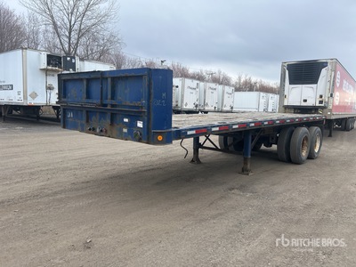 1991 Manac 25 Ft T/A Remolque caja abierta