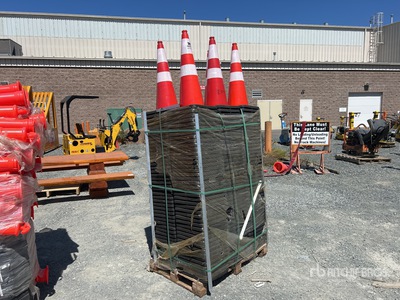 Quantity of (252) TMG TC29 29 in Heavy Duty Traffic Cones (Unused)