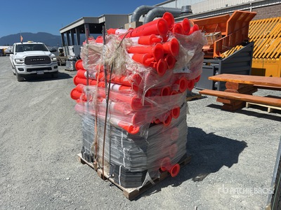 Quantity of (100) AGT TBB Bollards & Barrier (Unused)