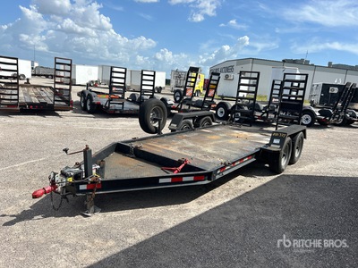 2019 MMDI 614SLTD 14 ft T/A Equipment Trailer