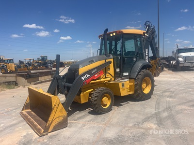 2018 John Deere 310L 4x4 لودر خلفي