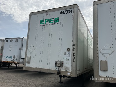 2017 Wabash DVCVHPC 53 ft x 102 in T/A Van Trailer