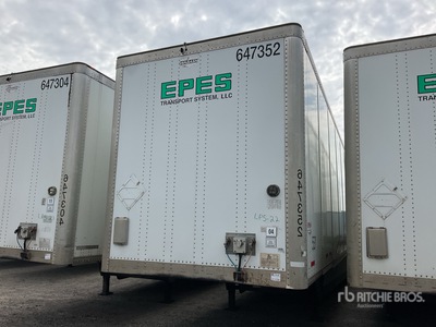 2017 Wabash DVCHPC 53 ft x 102 in T/A Van Trailer
